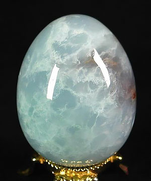 Chrysoprase Egg, Gemstone