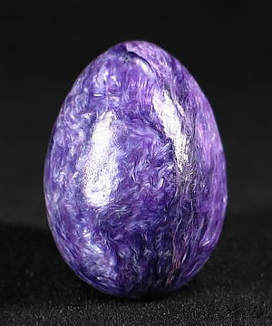 Russian Charoite Egg, Gemstone