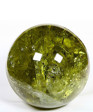 Gemstone Titan 13.8" Citrine Sphere, Crystal Ball