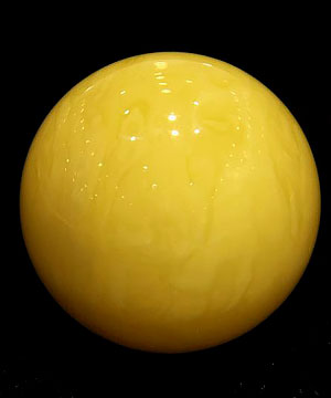 Gemstone 1.9" Amber Sphere, Crystal Ball